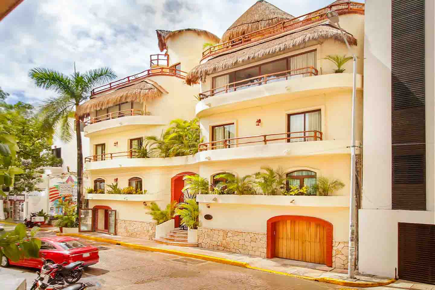 Decorative details in Condo 103 showcasing artisanal touches